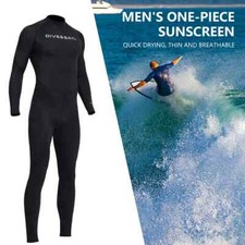 Roupas masculinas de mergulho pele manga longa protetor solar snorkeling maiô surf novo comprar usado  Enviando para Brazil