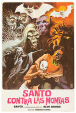 Pôster de filme de terror Santo vs the Mummies - Lucha luta livre mexicana comprar usado  Enviando para Brazil