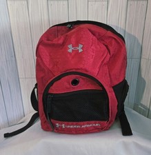 Mochila Under Armour vermelha preta bolsa esportiva bolsa de livros unissex bolso lateral para sapato comprar usado  Enviando para Brazil