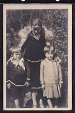 Cartolina fotografica bambini usato  Italia