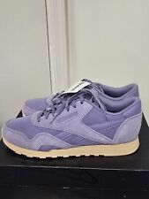 Tênis feminino de corrida Reebok Wmns clássico náilon violeta neblina tamanho 9 comprar usado  Enviando para Brazil