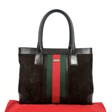 Bolsa tote Gucci linha xerez couro camurça marrom ombro usada comprar usado  Enviando para Brazil