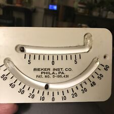 Rieker instrument clinometer for sale  Georgetown