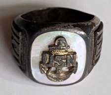 Ww2 navy ring for sale  Los Altos