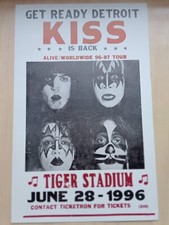 Kiss poster tour usato  Milano