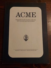 Acme annali lettere usato  Parma