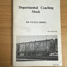 Departmental coaching stock for sale  WORCESTER