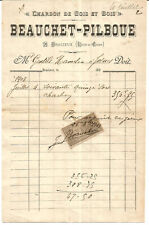 Bracieux invoice 1903.beauchet d'occasion  Expédié en Belgium