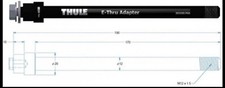 Thule trailer axle for sale  YARMOUTH
