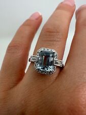 Platinum emerald cut for sale  LONDON