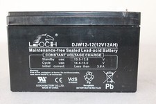 Leoch Battery DJW12-12(12V12AH) inkl. Rechnung MwSt comprar usado  Enviando para Brazil