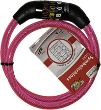 Symbol fahrradschloss pink gebraucht kaufen  Zwickau