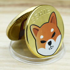2021 SHIBA Gold Challenge Coin Crypto Physical Shiba Inu Medalha Colecionáveis Presente comprar usado  Enviando para Brazil