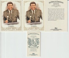 Greg Gumbel, 2012 Allen & Ginter's #292, Lote de 3 Cartas + Mini Cartão Traseiro A&G SP comprar usado  Enviando para Brazil