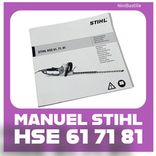 Stihl hse manuel d'occasion  Bécon-les-Granits