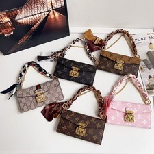Capa telefone proteção contra choque luxo com cordão para iPhone 16 15 14 13 12 11 comprar usado  Enviando para Brazil
