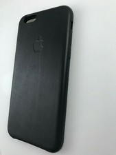 Capa de couro original genuína autêntica Apple para iPhone 6 Plus 6S Plus PRETA, usado comprar usado  Enviando para Brazil