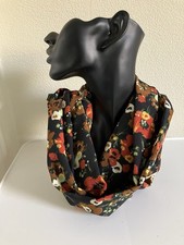 Orange black floral for sale  BONNYRIGG