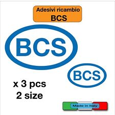 Adesivo ricambio bcs usato  Alpignano