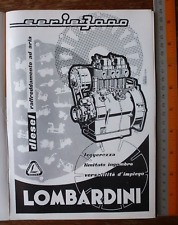 Pubblicità lombardini motori usato  Russi