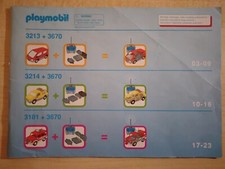 Playmobil bauanleitung 3213 gebraucht kaufen  Moritzburg