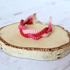 Armband makramee handmade gebraucht kaufen  Hamburg