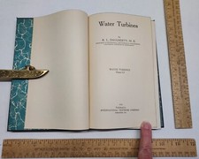 347B - Water Turbines - R. L. Daugherty - INTERNATIONAL TEXTBOOK CO comprar usado  Enviando para Brazil