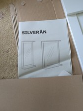 large white ikea mirror for sale  AMERSHAM