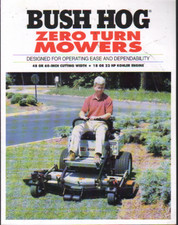 Bush hog zero for sale  DRIFFIELD