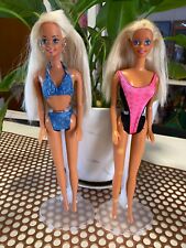 Vintage 1995 Sparkle Beach BARBIE 1988 St Saint Tropez BARBIES Suporte de Exibição, usado comprar usado  Enviando para Brazil