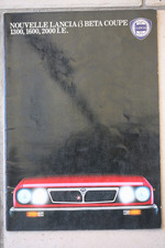 Catalogue lancia beta d'occasion  Noyon