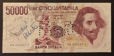 50000 lire bernini usato  Roma