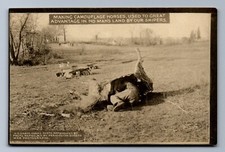 VER OTROS 1910S WW1 RPPC CUERPO DE SEÑALES DE EE. UU., CAMUFLAJE CABALLOS FRANCOTIRADORES Postal P6 segunda mano  Embacar hacia Mexico