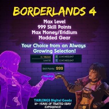 Usado, Borderlands 4 (BL4) 🎉Níveis máximos, dinheiro/erídio, 999 pontos de habilidade, itens modificados comprar usado  Enviando para Brazil