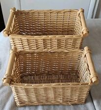 Wicker storage log for sale  CHATHAM