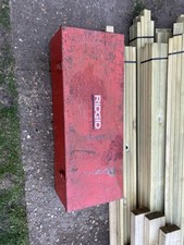 Ridgid dies box for sale  ROMFORD