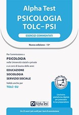 Alpha test psicologia usato  Italia