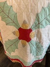 Vintage antique appliqued for sale  Olmsted Falls