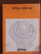 Stihl 028av reparaturanleitung gebraucht kaufen  Grasbrunn