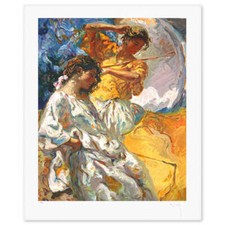 Royo- Serigrafia "Dos Figuras" comprar usado  Enviando para Brazil