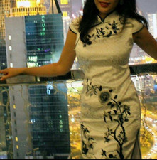 Qipao traditionelle chinesisch gebraucht kaufen  Frankfurt am Main