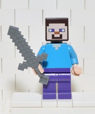 Lego min009 steve usato  Casalpusterlengo