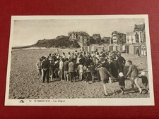 Cpa wimereux digue d'occasion  Saint-Amand-les-Eaux