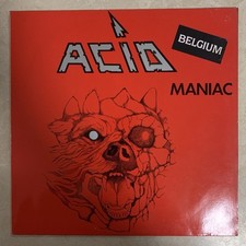 Ácido: Maníaco (Vinil, 1983 Bélgica, LP, EX) - G 712 comprar usado  Enviando para Brazil