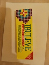 IBULEVE GEL DE ALÍVIO DA DOR DE ALTA RESISTÊNCIA 50g PACOTE AMARELO-- 10% FORÇA comprar usado  Enviando para Brazil