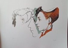 Renato guttuso litografia usato  Fucecchio