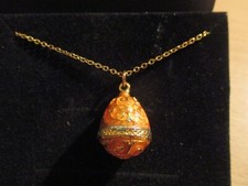 Enamel egg pendant for sale  LLANELLI