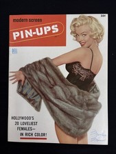 1955 Modern Screen Pinups #1 1955. Stunning High Grade Very Fine. Marilyn Monroe comprar usado  Enviando para Brazil