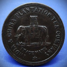 DUBLIN & KINGSTON TOKEN ONE QUARTER POUND TEA COMPANY, usado comprar usado  Enviando para Brazil