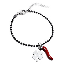 Bracciale portafortuna acciaio usato  Velletri